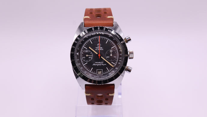 Yema Meangraf Super - Vintage Chronograph - Valjoux 7734-Welwyn Watch Parts