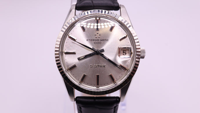 Eterna 1000 5 Star - Automatic Wristwatch - Calibre 1489K-Welwyn Watch Parts