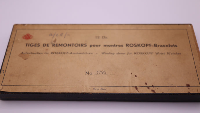 Box Set Of Stems - Winding Stems For Roskopf Watches-Welwyn Watch Parts
