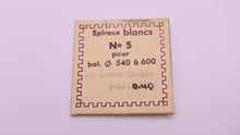 Wrist & Pocket Watch Hairsprings By Size - NOS - Swiss Made-Welwyn Watch Parts