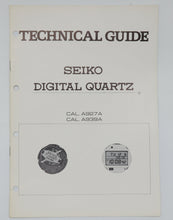 Seiko - Quartz & Digital Technical Manuals - Various Vintage Calibres-Welwyn Watch Parts