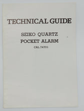 Seiko - Quartz & Digital Technical Manuals - Various Vintage Calibres-Welwyn Watch Parts