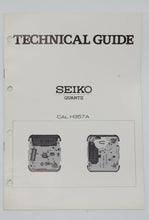 Seiko - Quartz & Digital Technical Manuals - Various Vintage Calibres-Welwyn Watch Parts