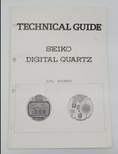 Seiko - Quartz & Digital Technical Manuals - Various Vintage Calibres-Welwyn Watch Parts