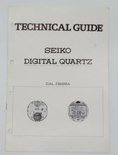 Seiko - Quartz & Digital Technical Manuals - Various Vintage Calibres-Welwyn Watch Parts