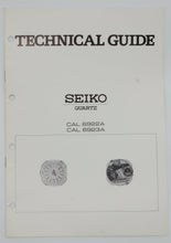 Seiko - Quartz & Digital Technical Manuals - Various Vintage Calibres-Welwyn Watch Parts