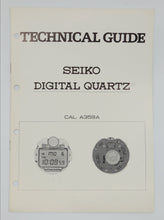 Seiko - Quartz & Digital Technical Manuals - Various Vintage Calibres-Welwyn Watch Parts