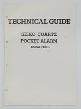 Seiko - Quartz & Digital Technical Manuals - Various Vintage Calibres-Welwyn Watch Parts