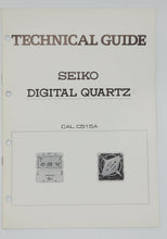 Seiko - Quartz & Digital Technical Manuals - Various Vintage Calibres-Welwyn Watch Parts
