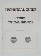 Seiko - Quartz & Digital Technical Manuals - Various Vintage Calibres-Welwyn Watch Parts