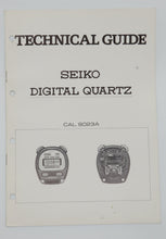 Seiko - Quartz & Digital Technical Manuals - Various Vintage Calibres-Welwyn Watch Parts