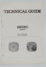 Seiko - Quartz & Digital Technical Manuals - Various Vintage Calibres-Welwyn Watch Parts