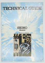 Seiko - Quartz & Digital Technical Manuals - Various Vintage Calibres-Welwyn Watch Parts