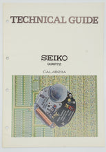 Seiko - Quartz & Digital Technical Manuals - Various Vintage Calibres-Welwyn Watch Parts