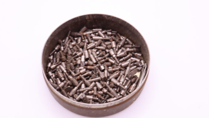 Tub of Pocket Watch Screws - Good Selection-Welwyn Watch Parts