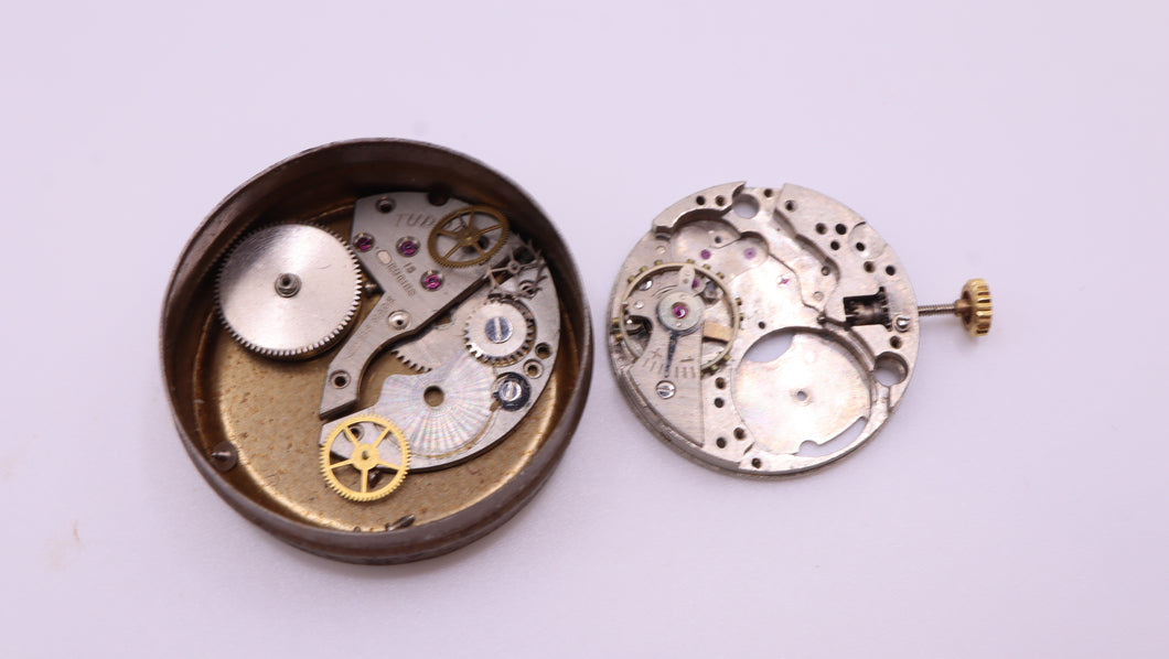 Tudor Movement in Parts - Eta 1260/ Tudor 1272 ?-Welwyn Watch Parts