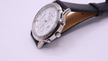 Pulsar Quartz Chronograph - V656-9000 - Black Leather Strap-Welwyn Watch Parts