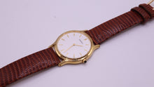 Seiko - Gold Plated Ultra Slim Dress Watch - 7N00-8A90 Stunning !-Welwyn Watch Parts