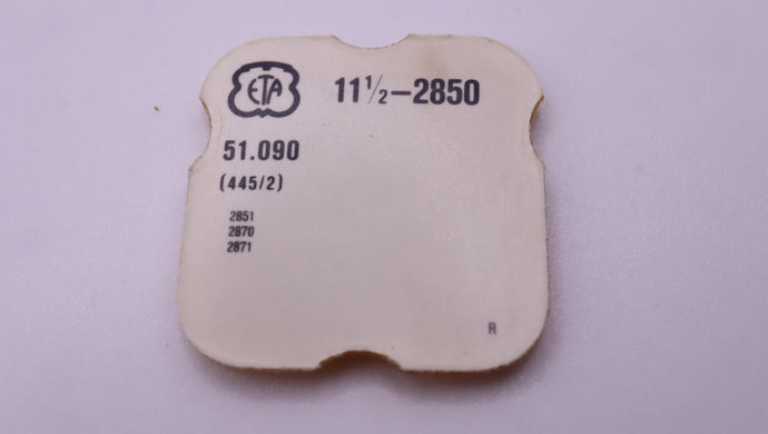 ETA - 2850 - Part#445 - Setting Lever Spring NOS-Welwyn Watch Parts