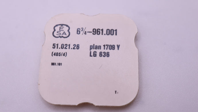 ESA - 961.001 - Part#405/4 Winding Split Stem ( Male ) - NOS-Welwyn Watch Parts