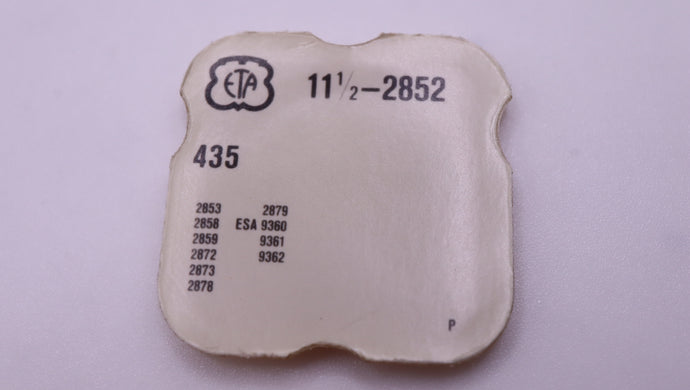 ETA - Cal 2852 - Part# 435 Yoke - NOS-Welwyn Watch Parts