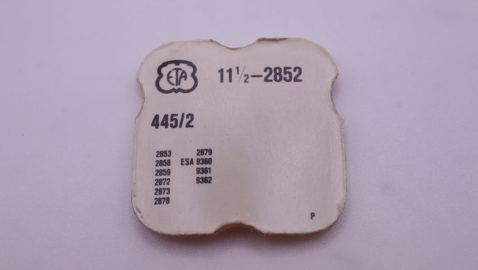 ETA - Cal 2852 - Part# 445/2 Setting Lever Spring - NOS-Welwyn Watch Parts