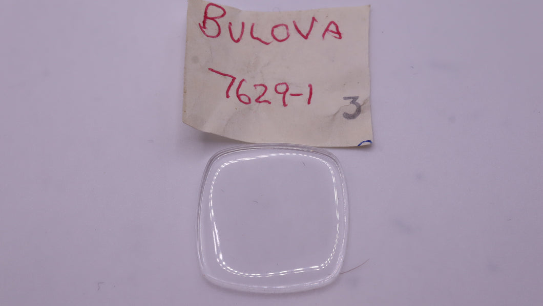 Bulova - Acrylic Glass - Ref 7629-1 - 28.3mm-Welwyn Watch Parts