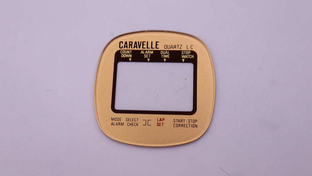 Bulova - Caravelle Quartz LC Glass/Face - NOS-Welwyn Watch Parts