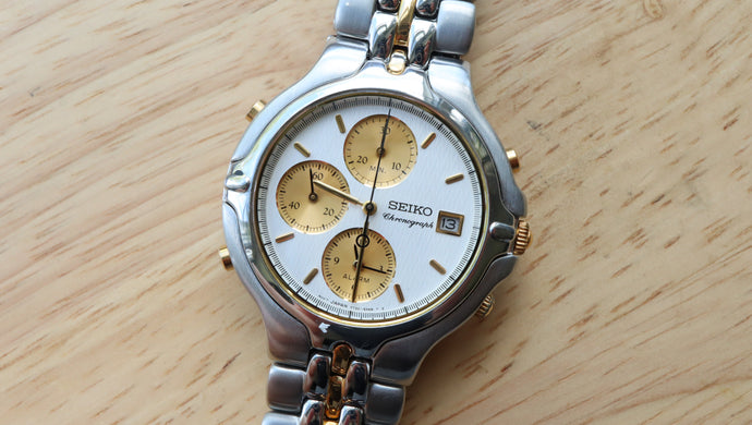 Seiko Quartz Chronograph - 7T32-6H10 -
