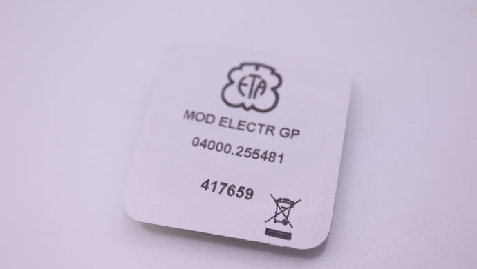 ETA - Quartz Circuits - Part#4000 - Calibre 255.481-Welwyn Watch Parts