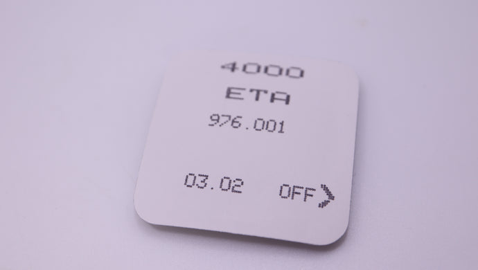 ETA - Quartz Circuits - Part#4000 - Calibre 976.001-Welwyn Watch Parts