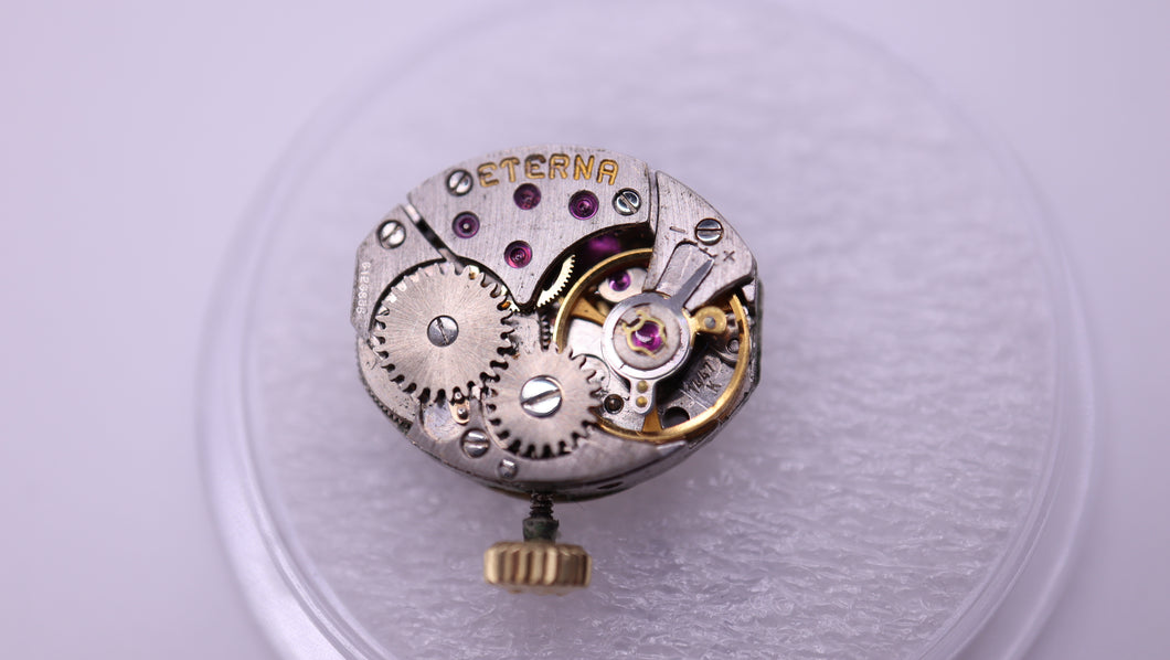 Eterna Cal 1447K - Manual Movement - Used-Welwyn Watch Parts
