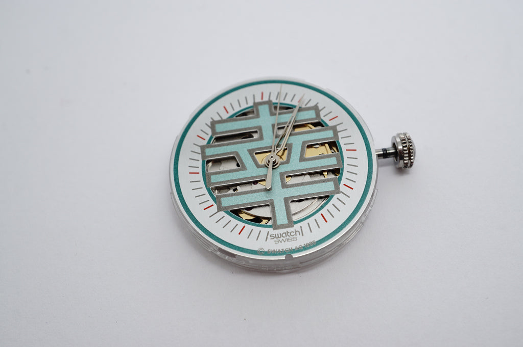 Swatch Watch Automatic Movement/Dial/Hands/Stem ETA 2842