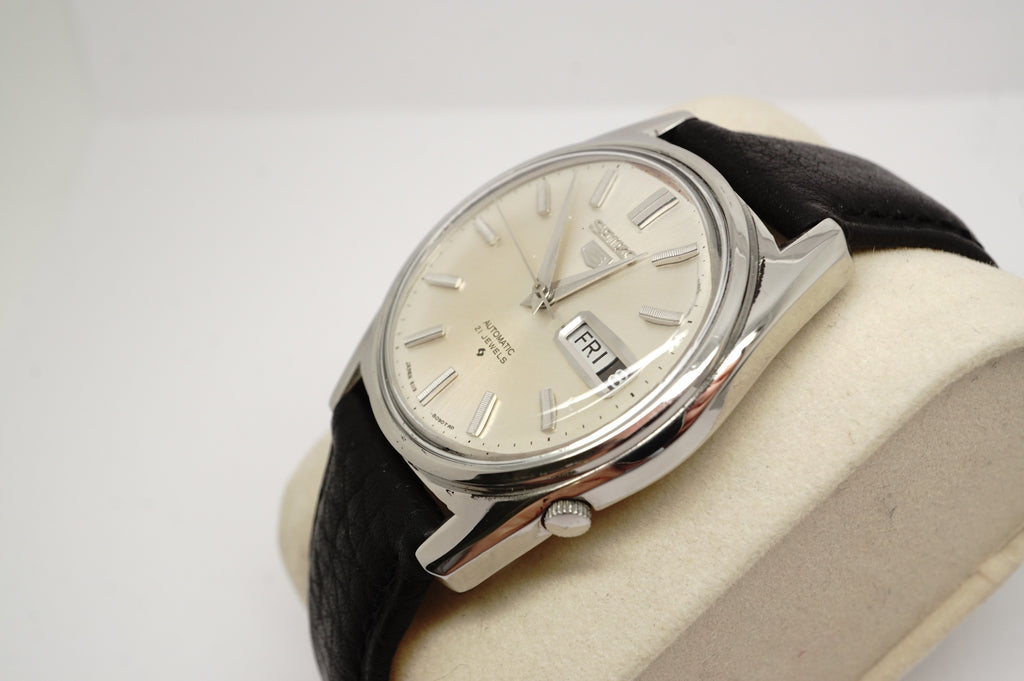 Seiko 5 Automatic Champagne Dial Model 6119 8090 Welwyn