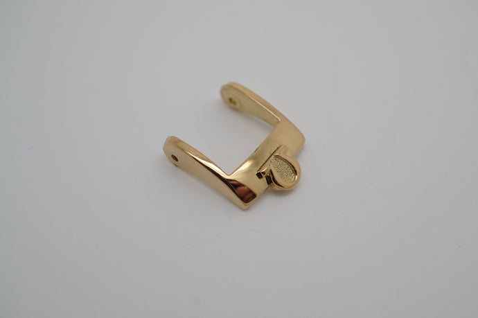 Omega - 10mm Ladies Vintage Buckle - Gold Plated - Used-Welwyn Watch Parts