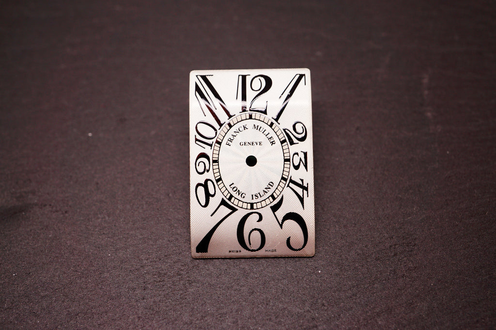 Franck Muller Long Island Hand Painted Dial Silver 19x30mm