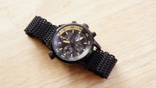 Custom Made - Chrono Diver - ETA 7750 - Black PVD-Welwyn Watch Parts