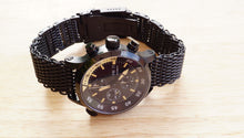 Custom Made - Chrono Diver - ETA 7750 - Black PVD-Welwyn Watch Parts