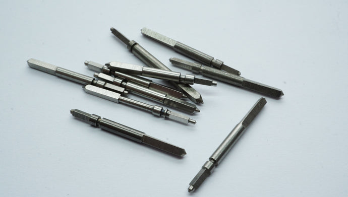 Pocket Watch Stem Blanks - Swiss Made - NEW ! - Pack 10-Welwyn Watch Parts