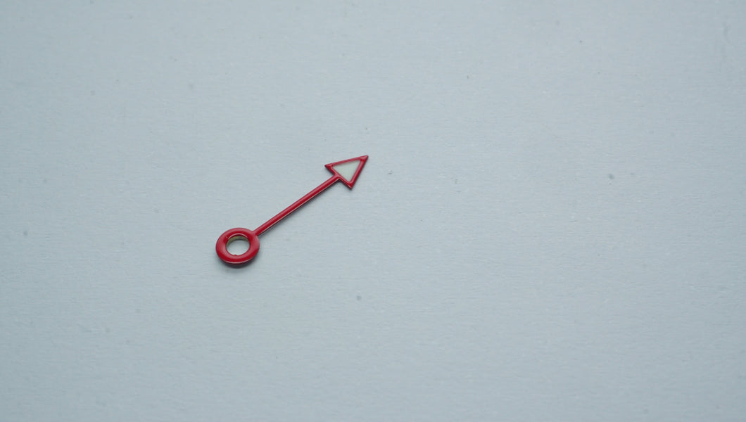 24HR GMT Watch Hands - Red Arrow - NEW !!-Welwyn Watch Parts