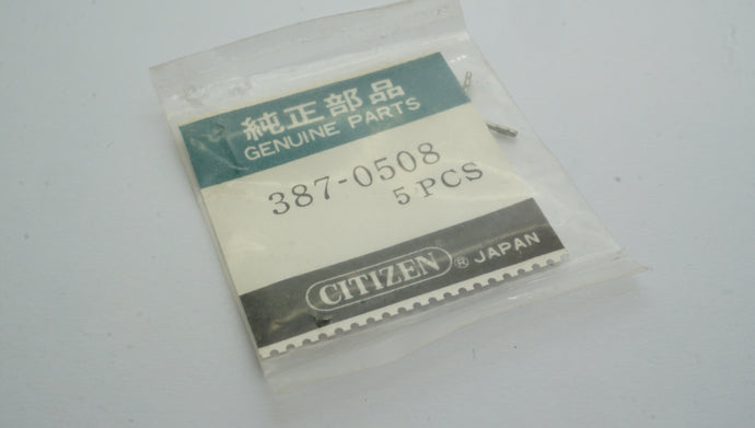 Citizen - Movement Part - #387-0508 - Bracelet Pins-Welwyn Watch Parts