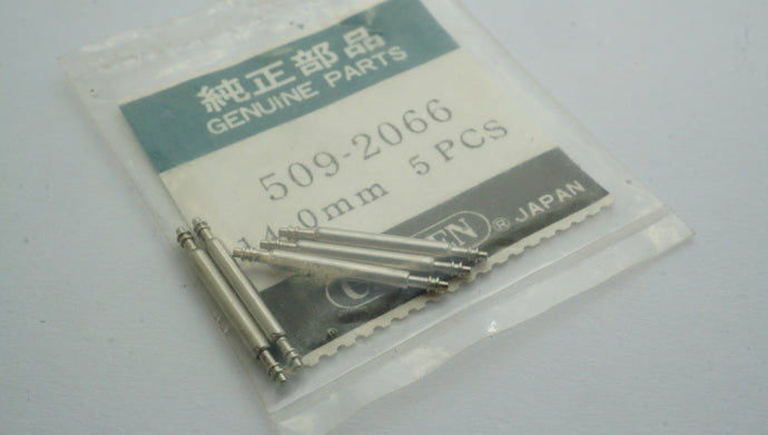 Citizen - Movement Part - #509-2066 - Spring Bars 14mm-Welwyn Watch Parts
