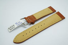 Morellato Italian Leather Strap - Light Brown - Half Padded - 20mm-Welwyn Watch Parts