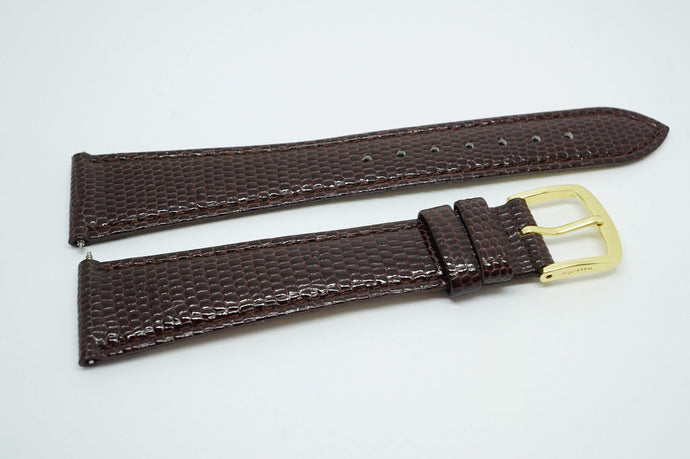 Apollo Royal Lizard Grain 20mm Strap - Vintage NOS-Welwyn Watch Parts