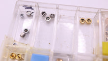 Watchmakers Lot - Mixed Tap 7 Quartz Crowns - Boxed - NOS-Welwyn Watch Parts