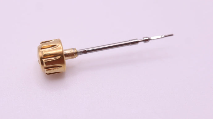 Seiko - Vintage NOS Crowns - #50E38NA1 - Gold Plated-Welwyn Watch Parts