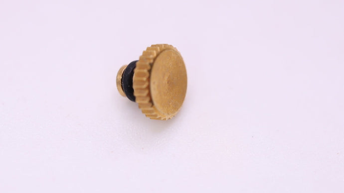 Seiko - Vintage NOS Crowns - #45M36NG - Gold Dimple-Welwyn Watch Parts