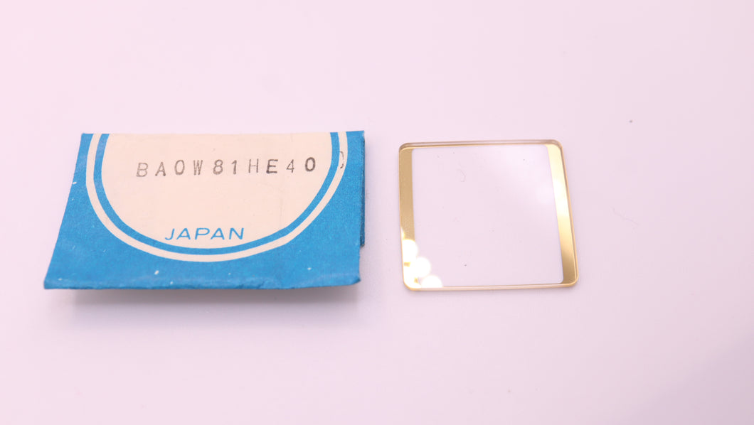 Seiko - NOS - Vintage Watch Glasses - PN# BA0W81HE40-Welwyn Watch Parts