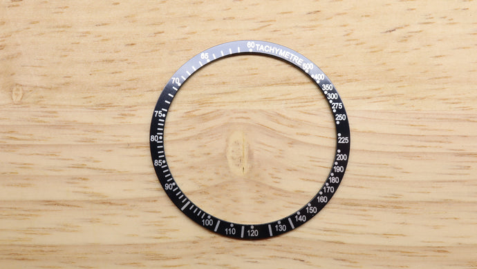 Omega Speedmaster Bezel Insert - High Quality - 38.50mm-Welwyn Watch Parts