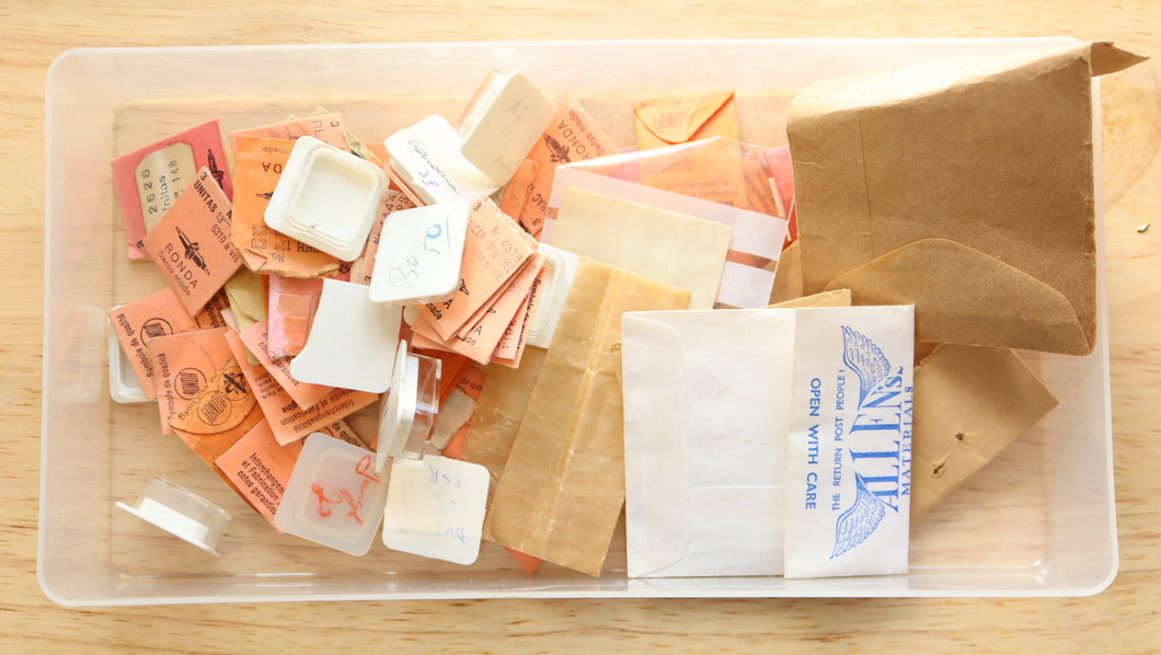 Job Lot Swiss Watch Staffs - Ronda - Mixed NOS-Welwyn Watch Parts